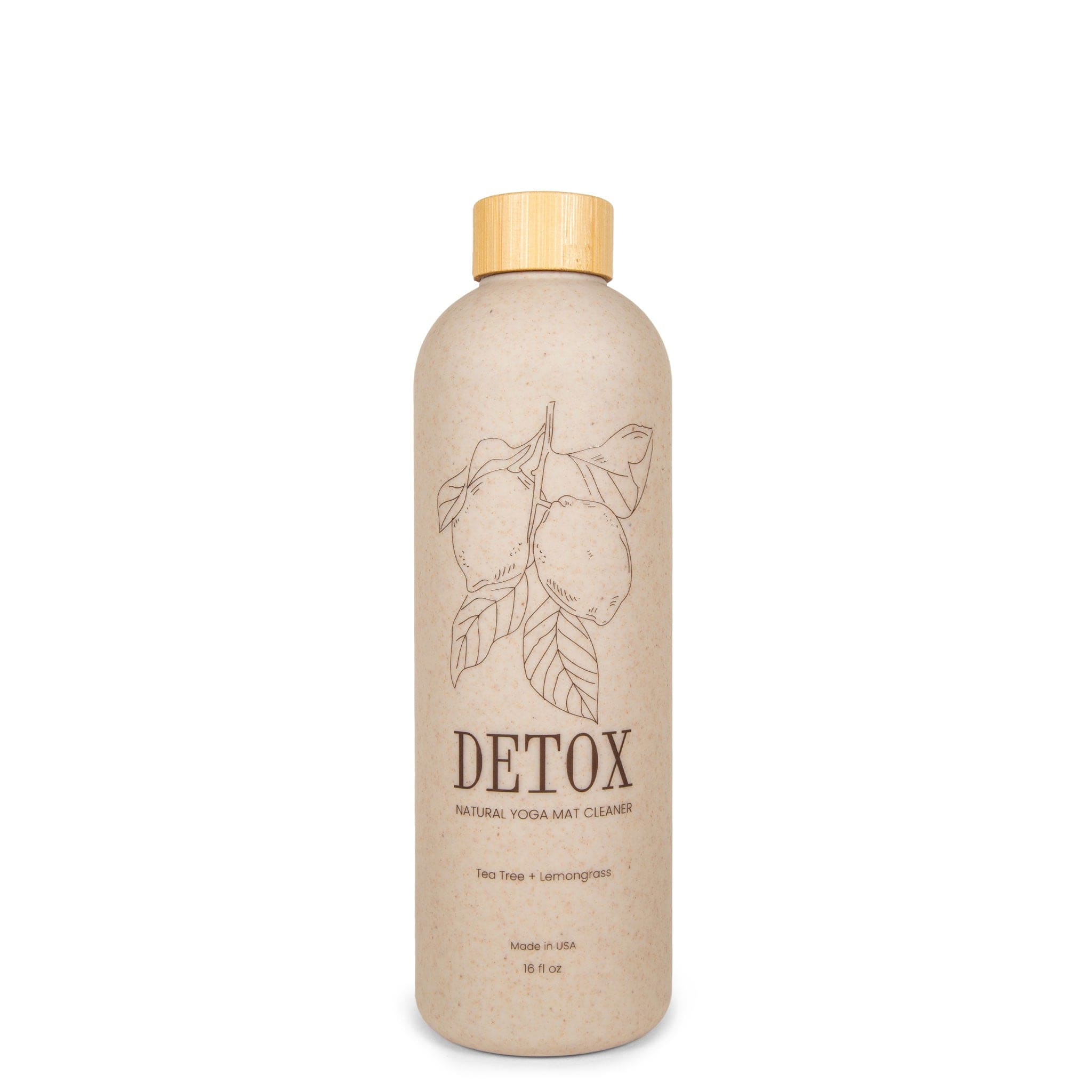 Yoga Mat Cleaner Refill Detox in 16 oz size
