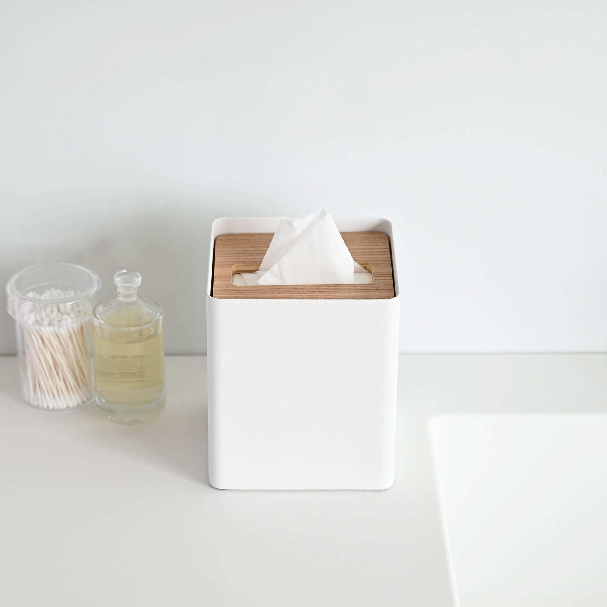 Tissue Box Cover - Square - Steel