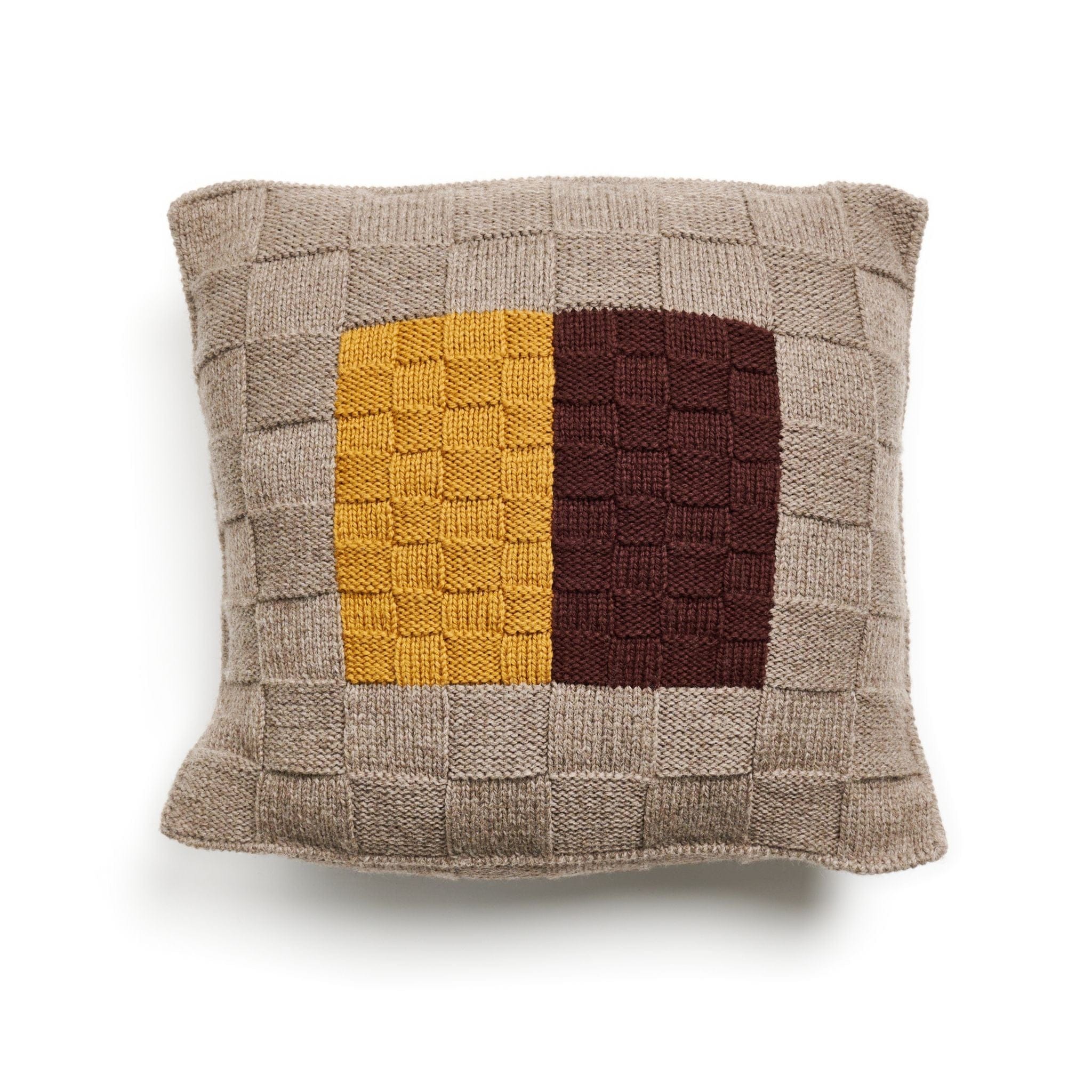 Andes Topaz Hand Knitted Andes Wool Pillow