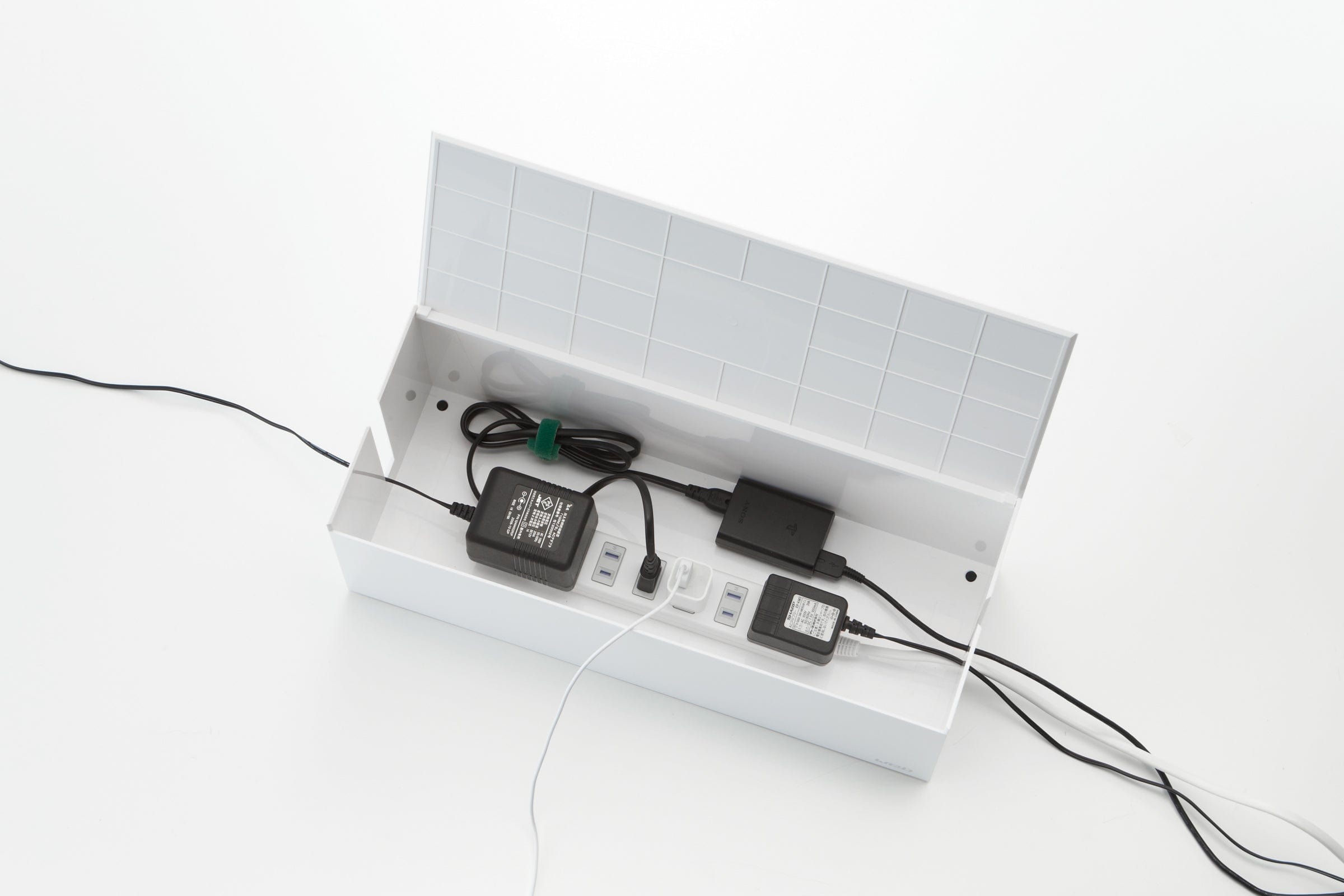 Cable Management Box Open