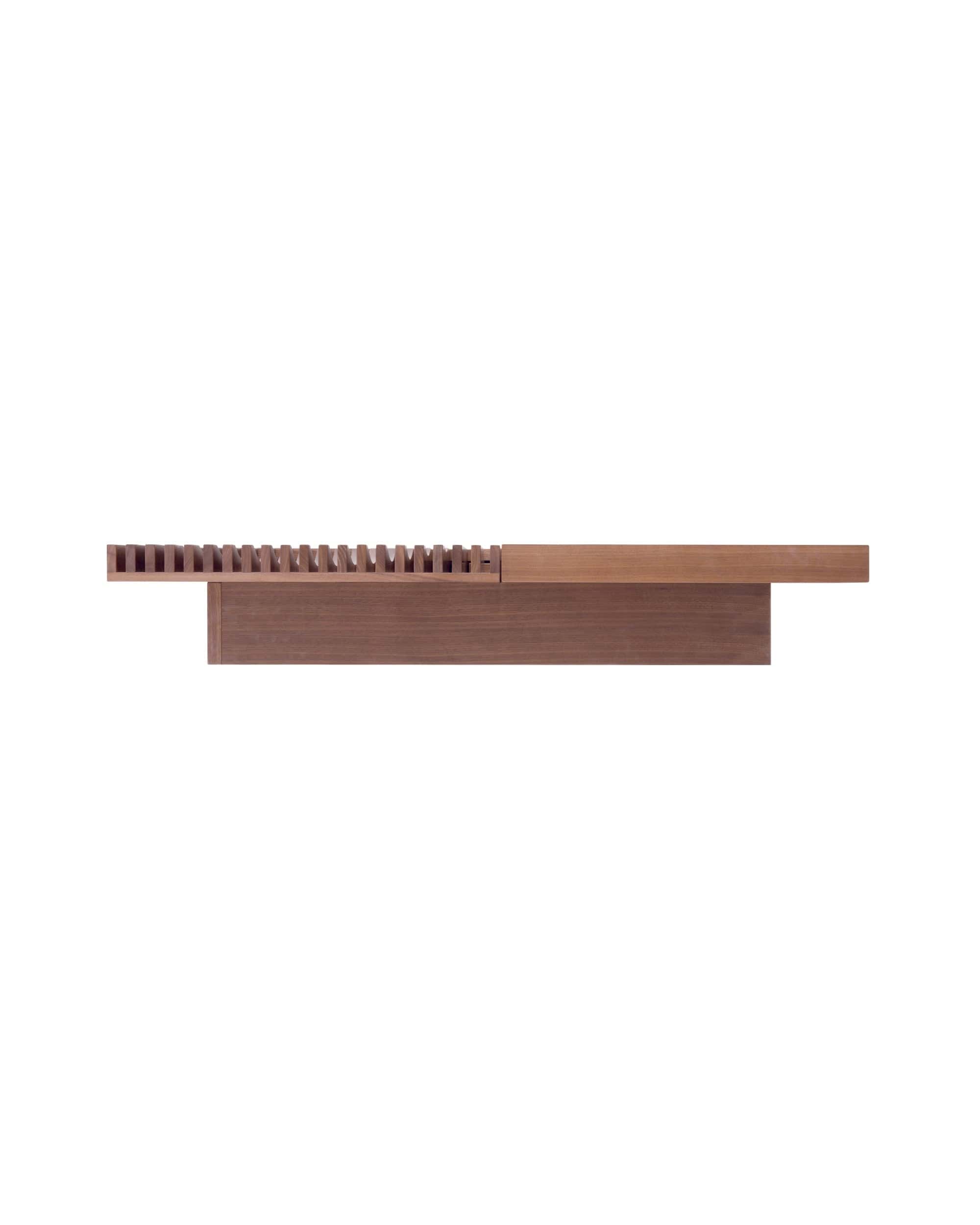 Sculptural wood coffee table BARRINGER by CondeHouse