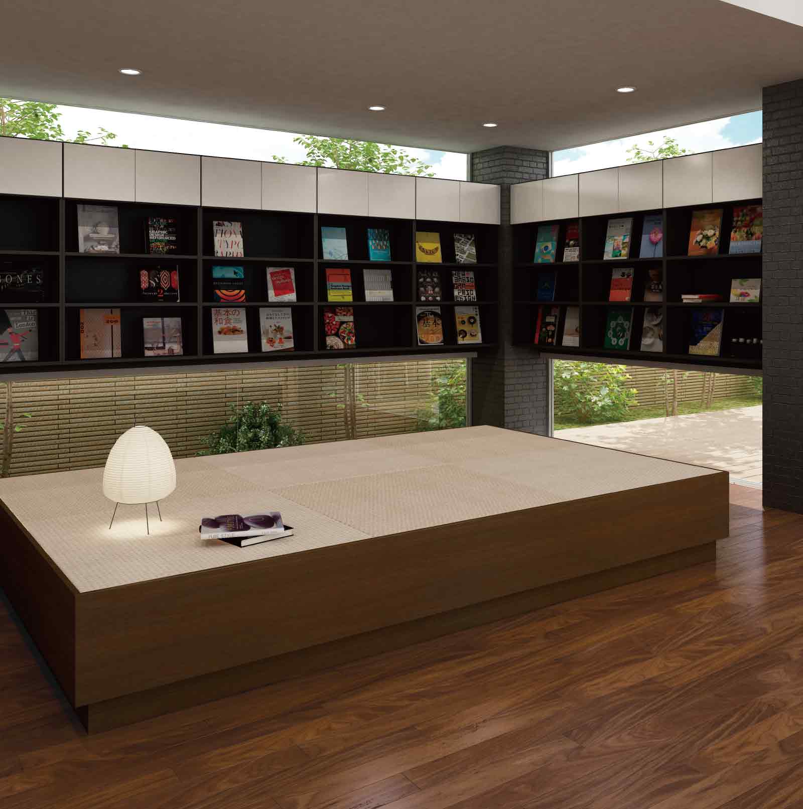 Japandi Tatami Mat — in Modern Japandi Space