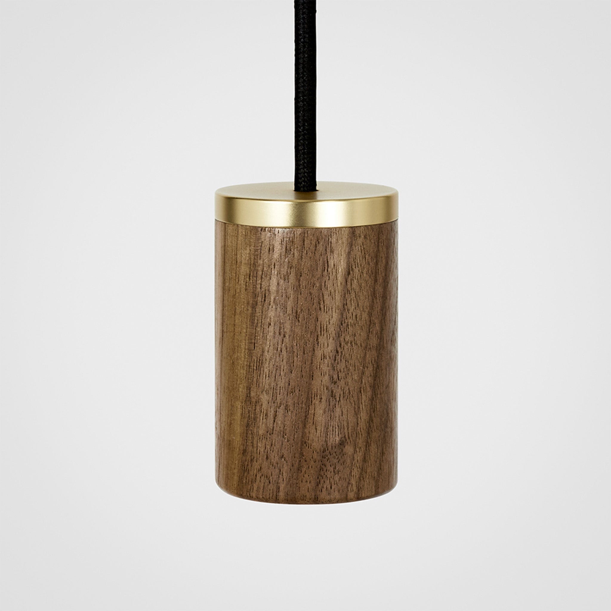 Oblo Pendant Light in Walnut