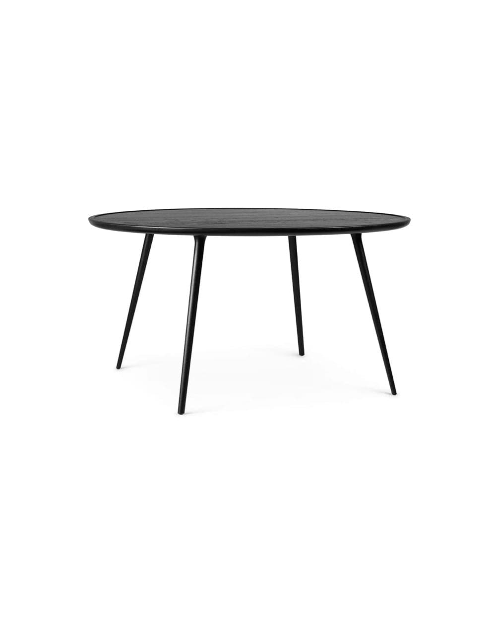 Mater Accent Dining Table 110 cm in black oak finish