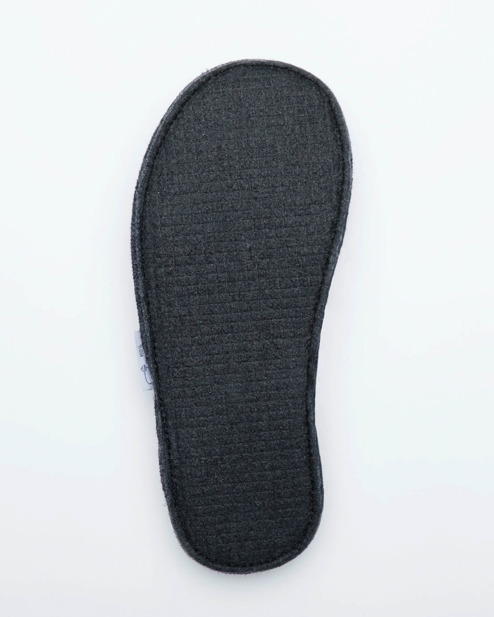 Le Claire Men's Boiled Wool Stella Slipper - Brown