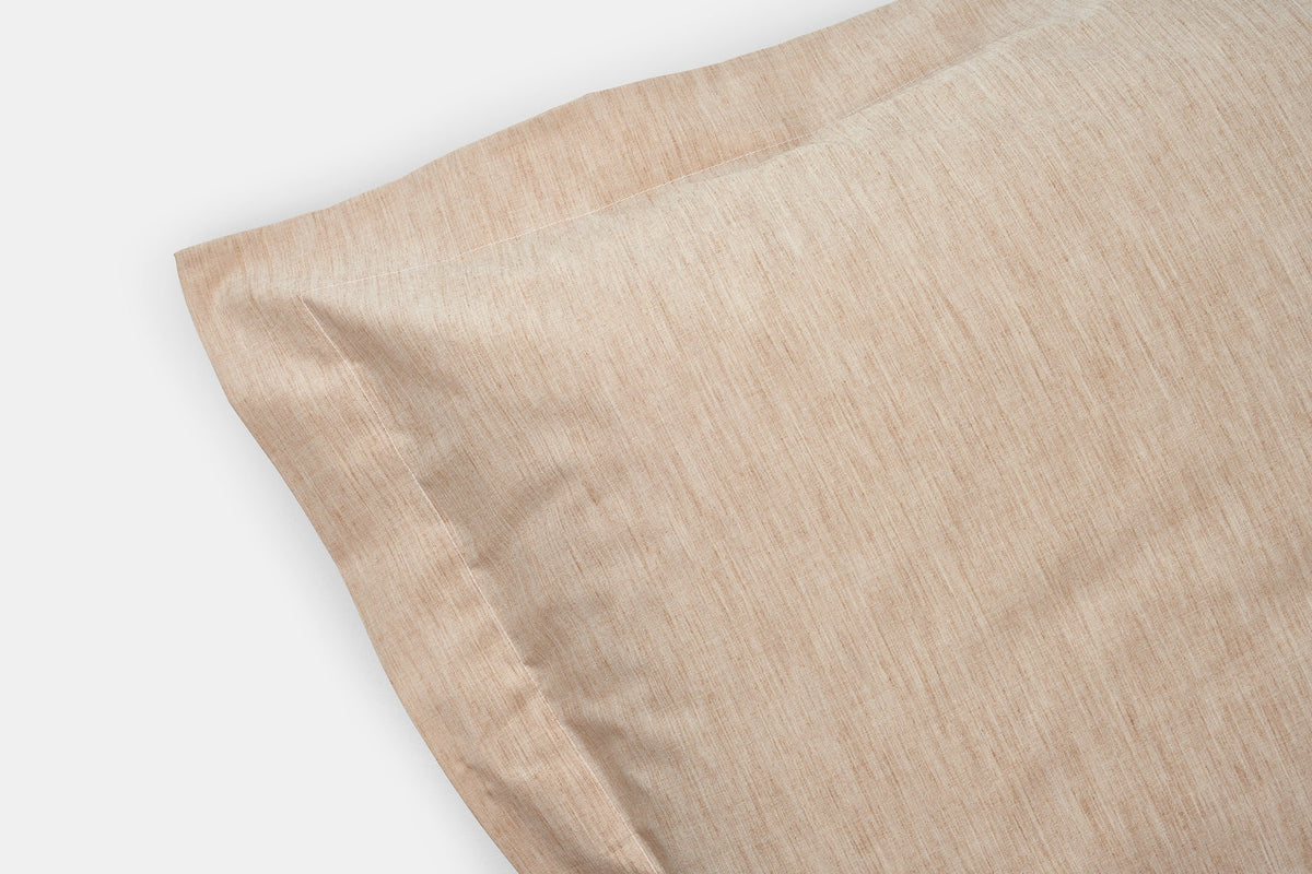 Natural Colored Cotton Duvet Cover Set