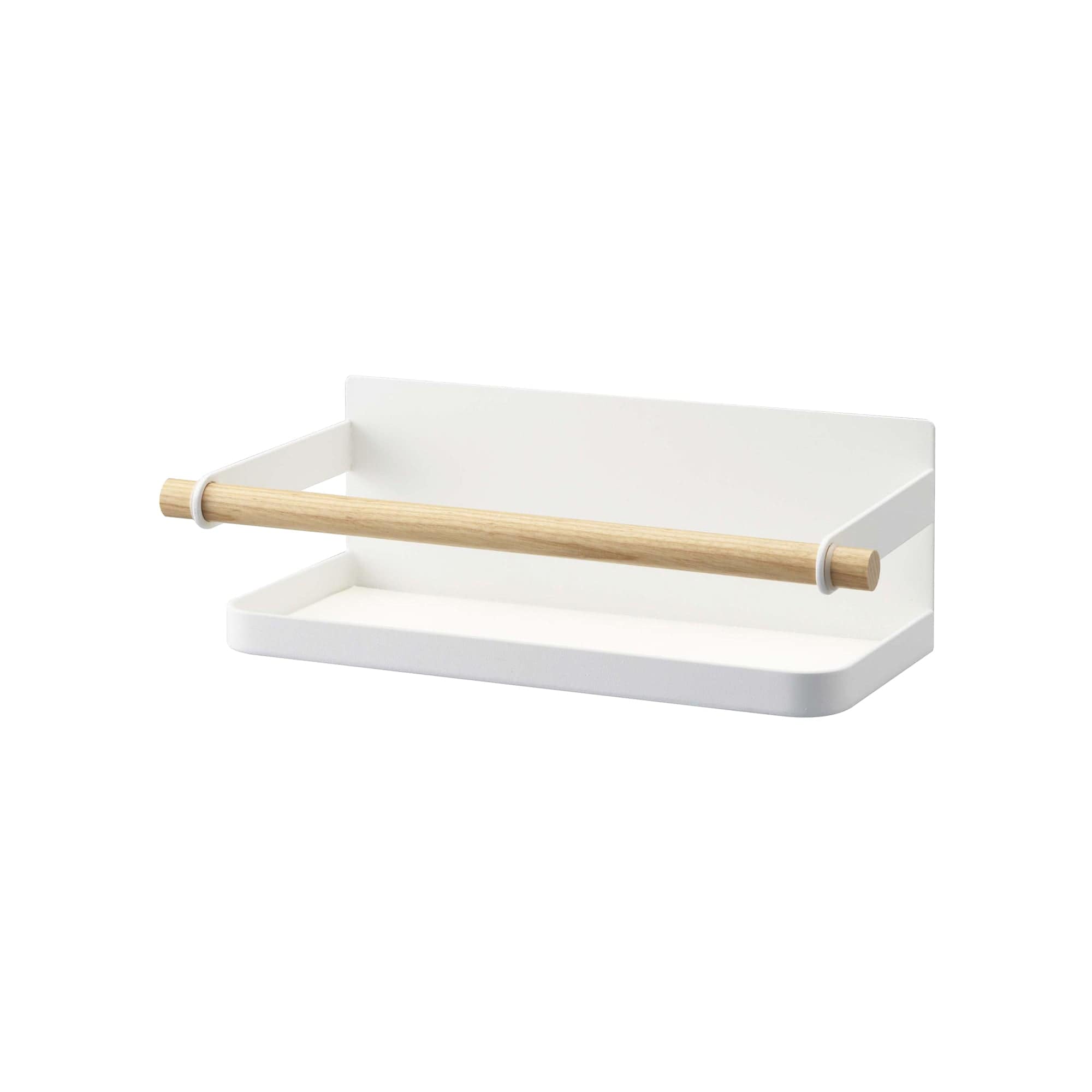 Magnetic Storage Caddy - Steel + Wood