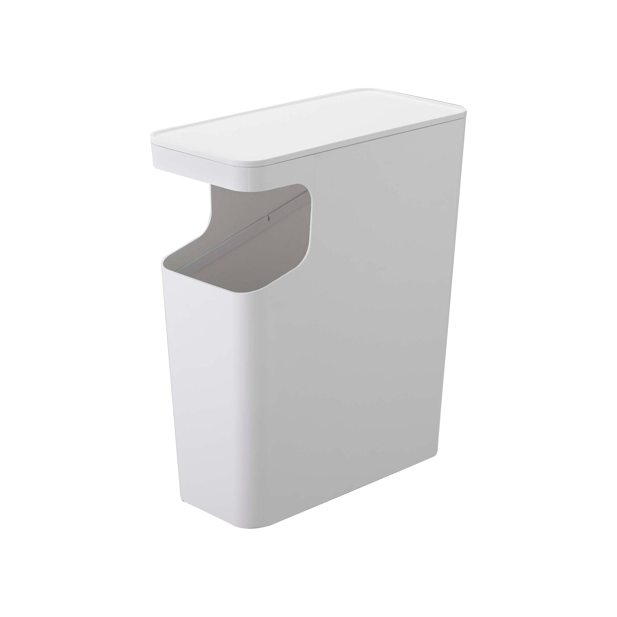 Side Table Trash Can