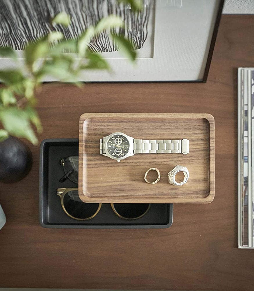 Accessory Box with Wooden Lid