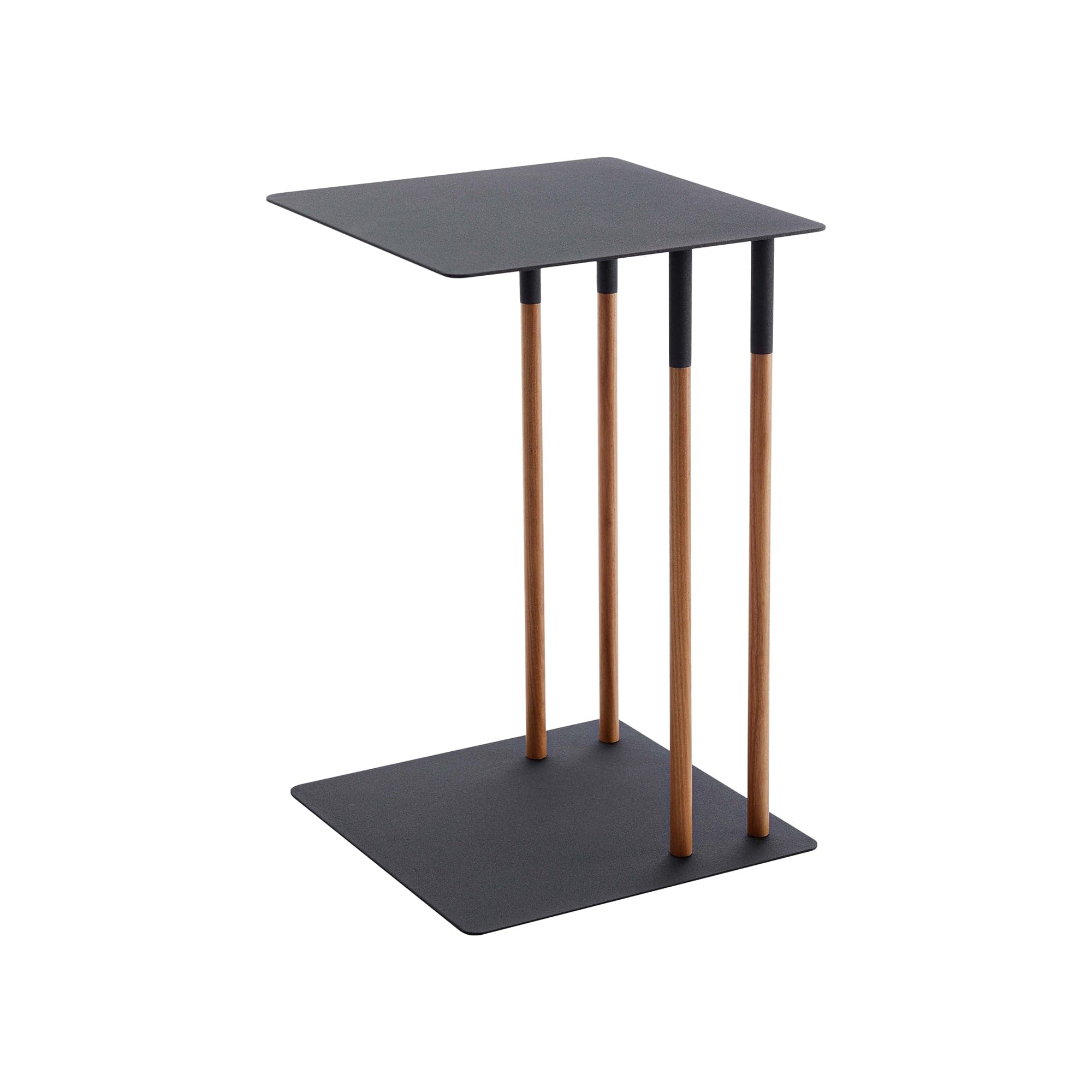 C Side Table (22" H) - Steel & Wood