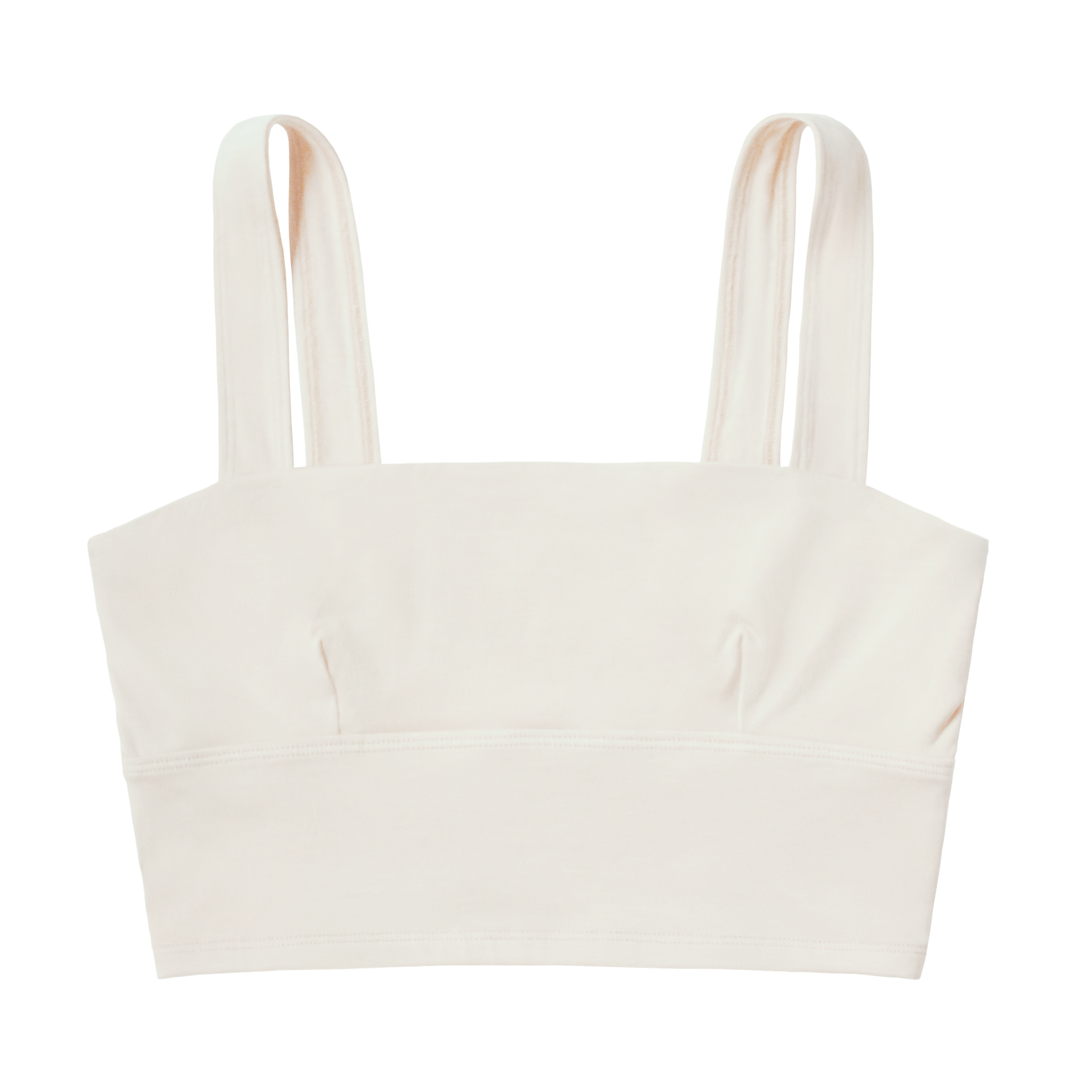 Organic Cotton Square Neck Bralette