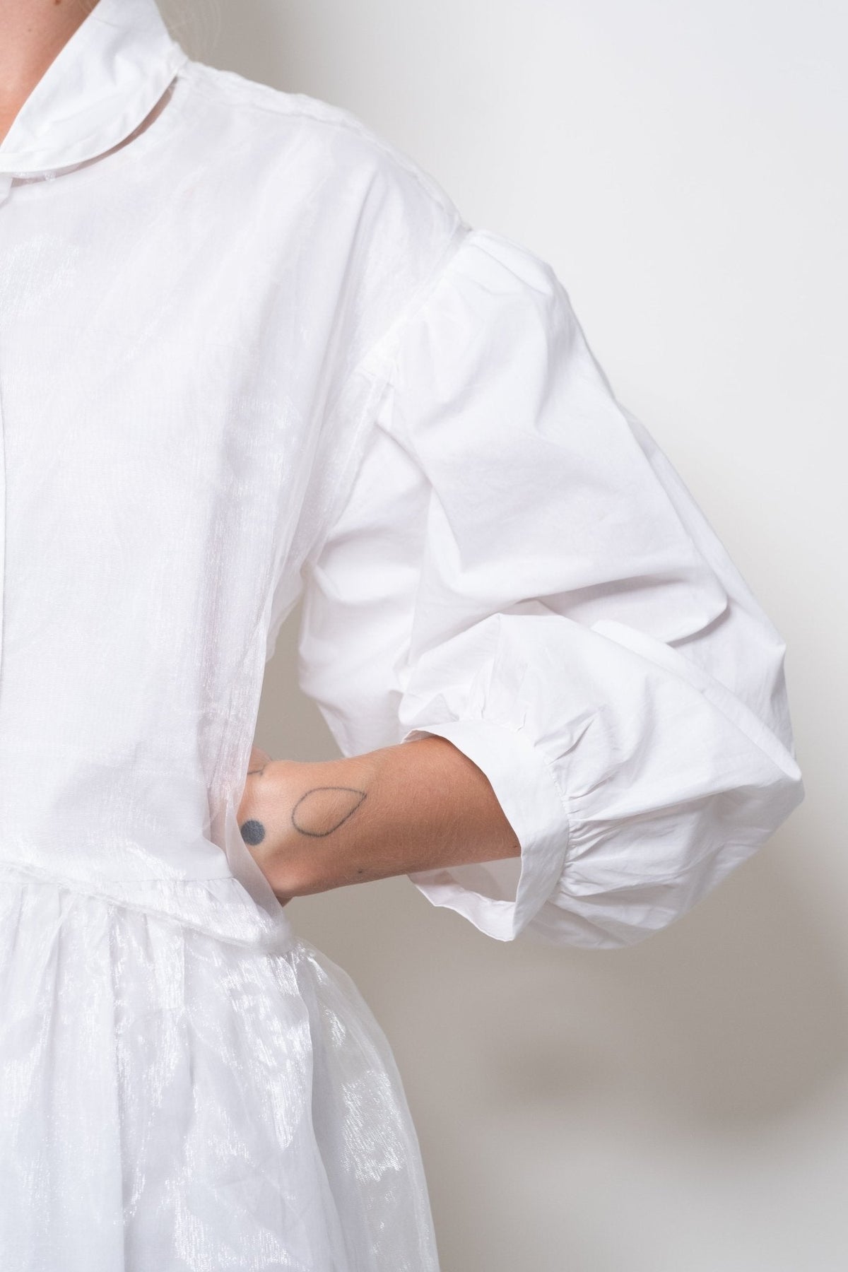 Therise Dress in White