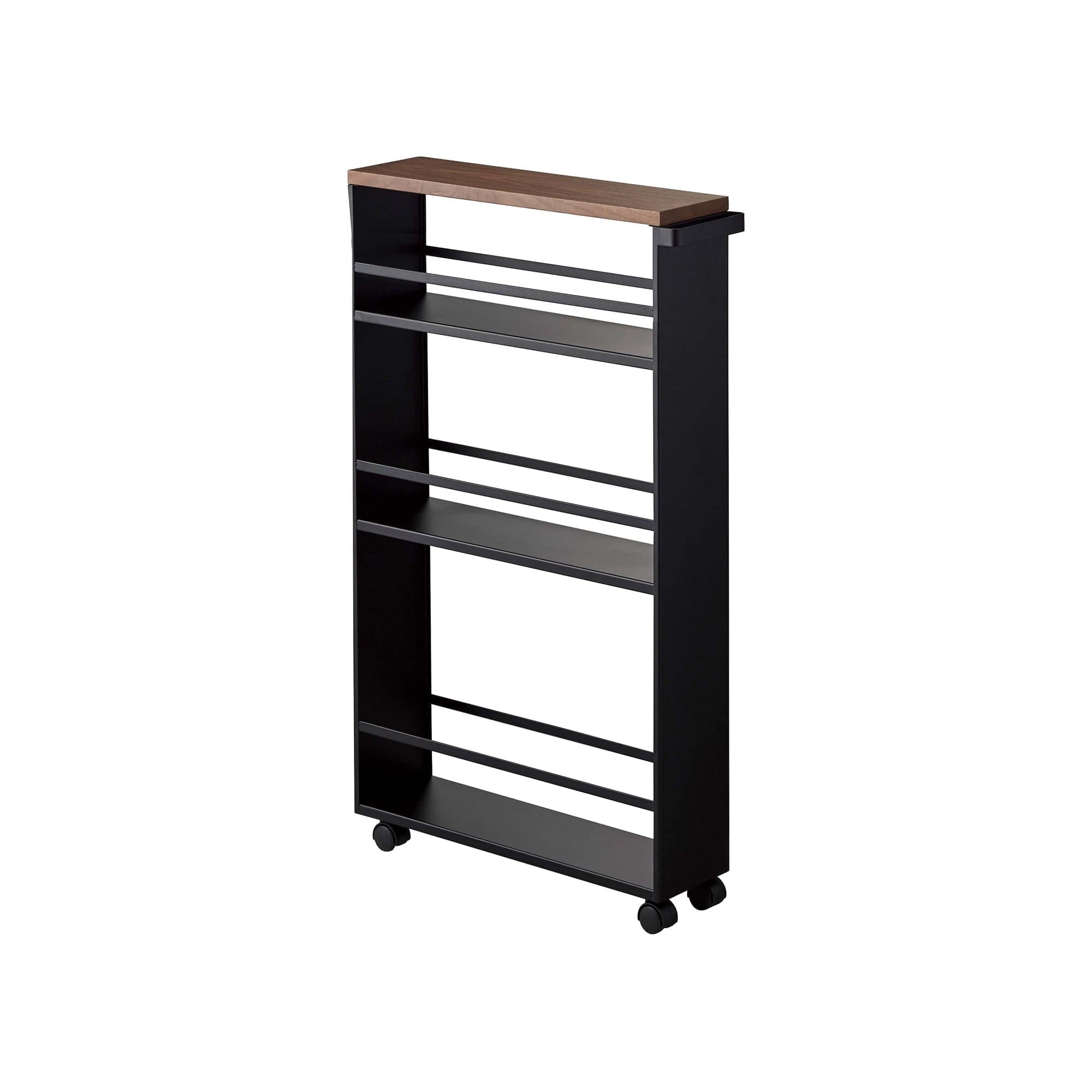 Slim Storage Cart (32" H) - Steel in Black