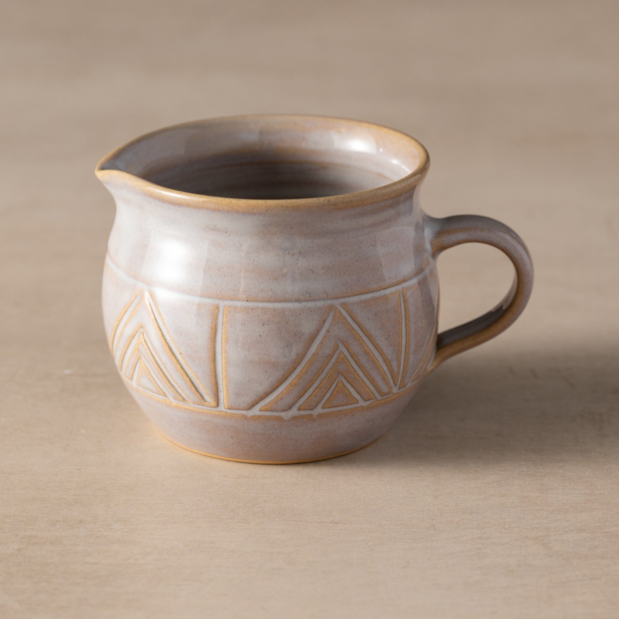 Mountain Peaks Ceramic Cream and Sugar Set
