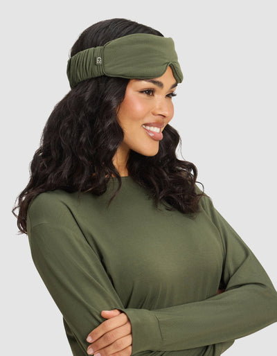 Bamboo Stretch-Knit Sleep Mask