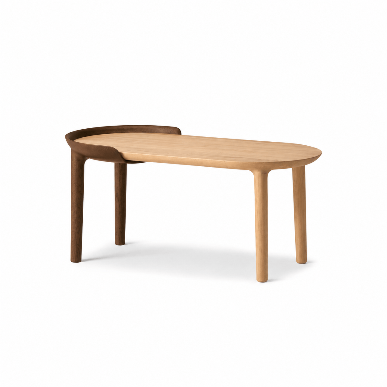 CRUST Coffee Table Japanese Oak Medium Brown