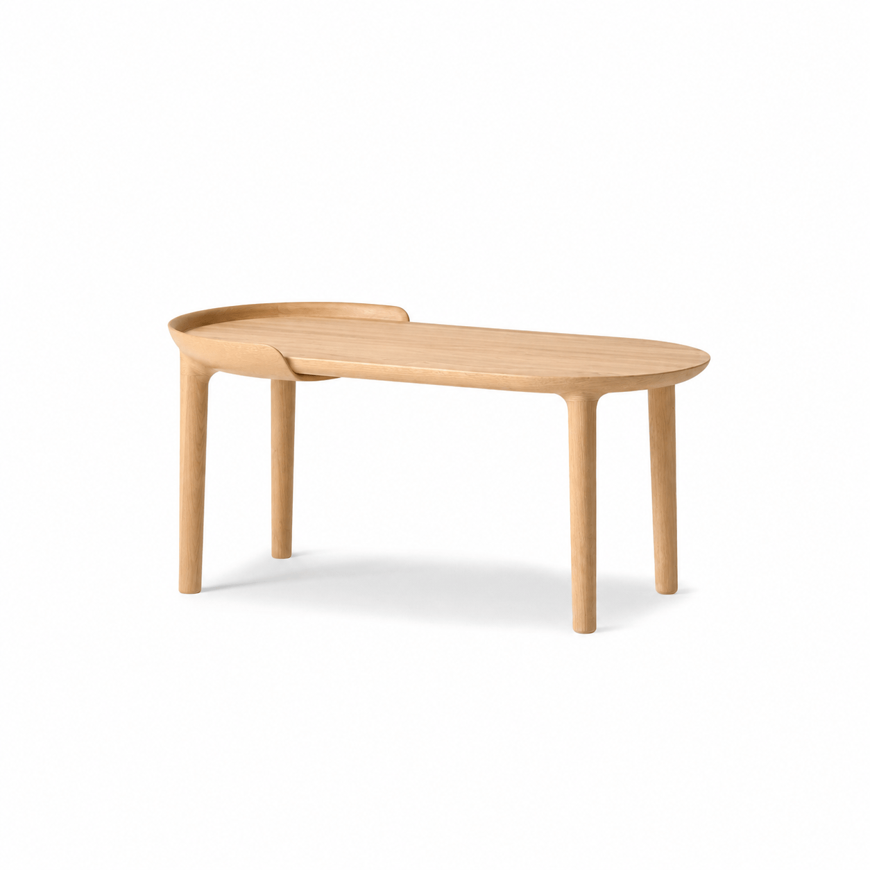 CRUST Coffee Table Japanese Oak White Wash