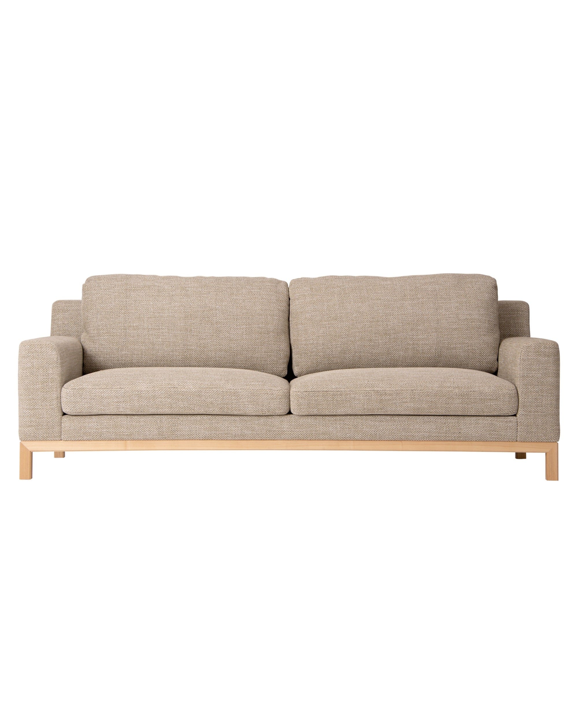 QUODO Sofa 83" Japanese Ash Natural