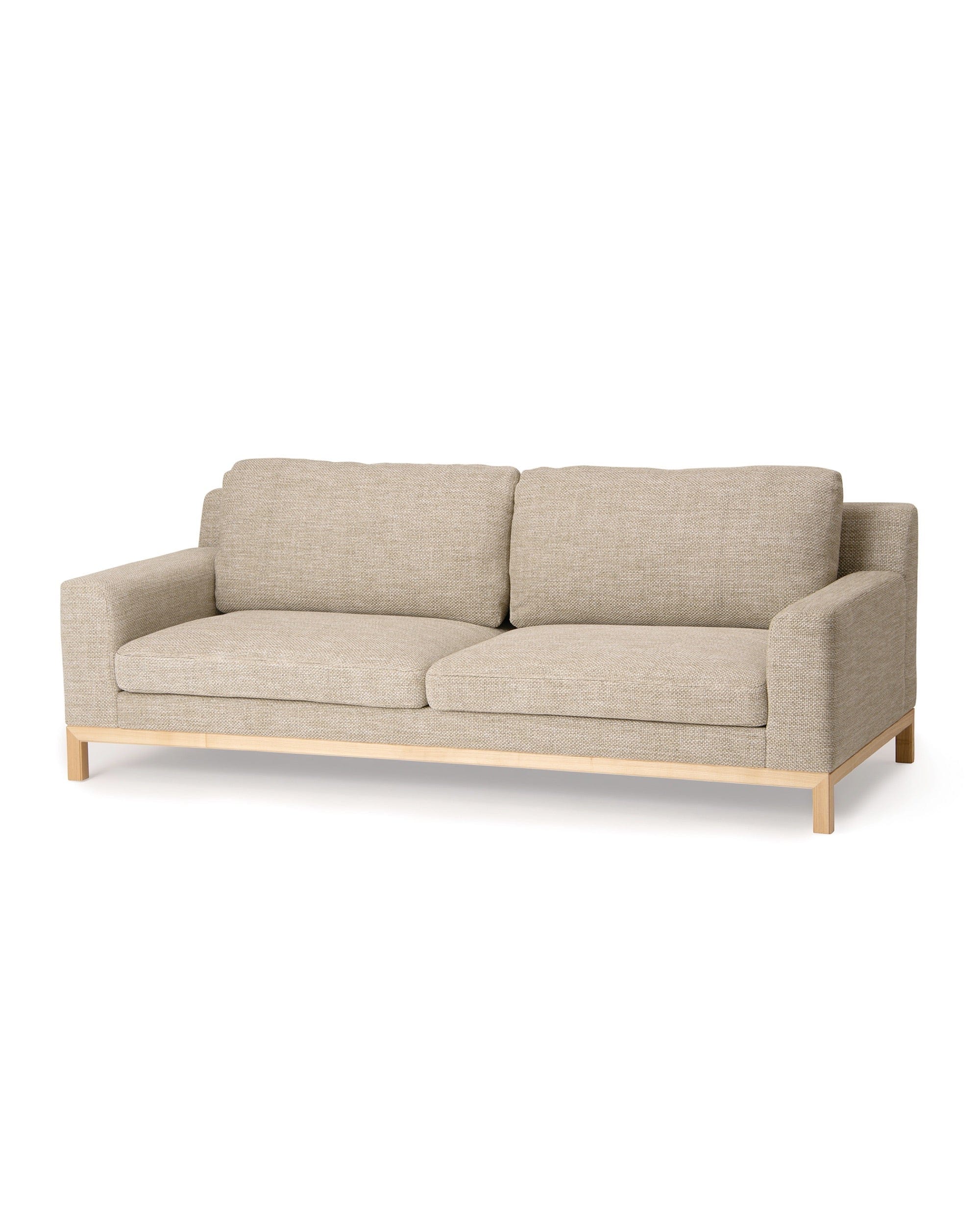 QUODO Sofa 83" Japanese Ash Natural