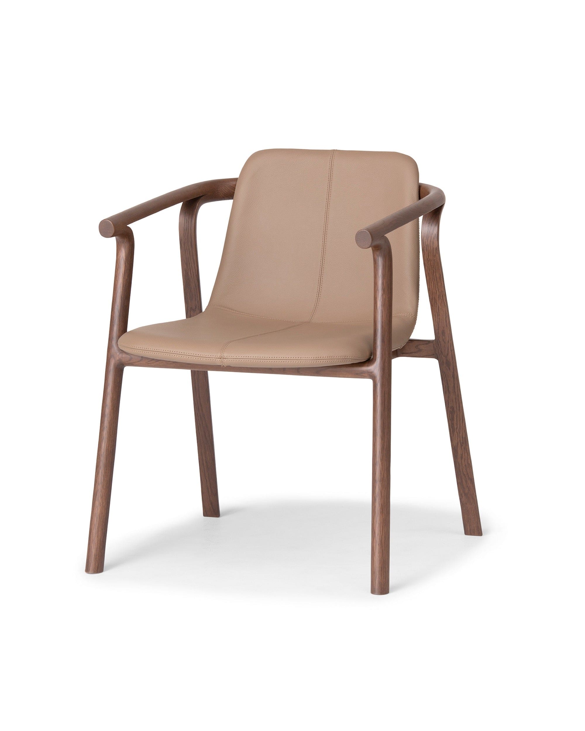 SPLINTER Armchair (shell type) Japanese Oak Medium Brown