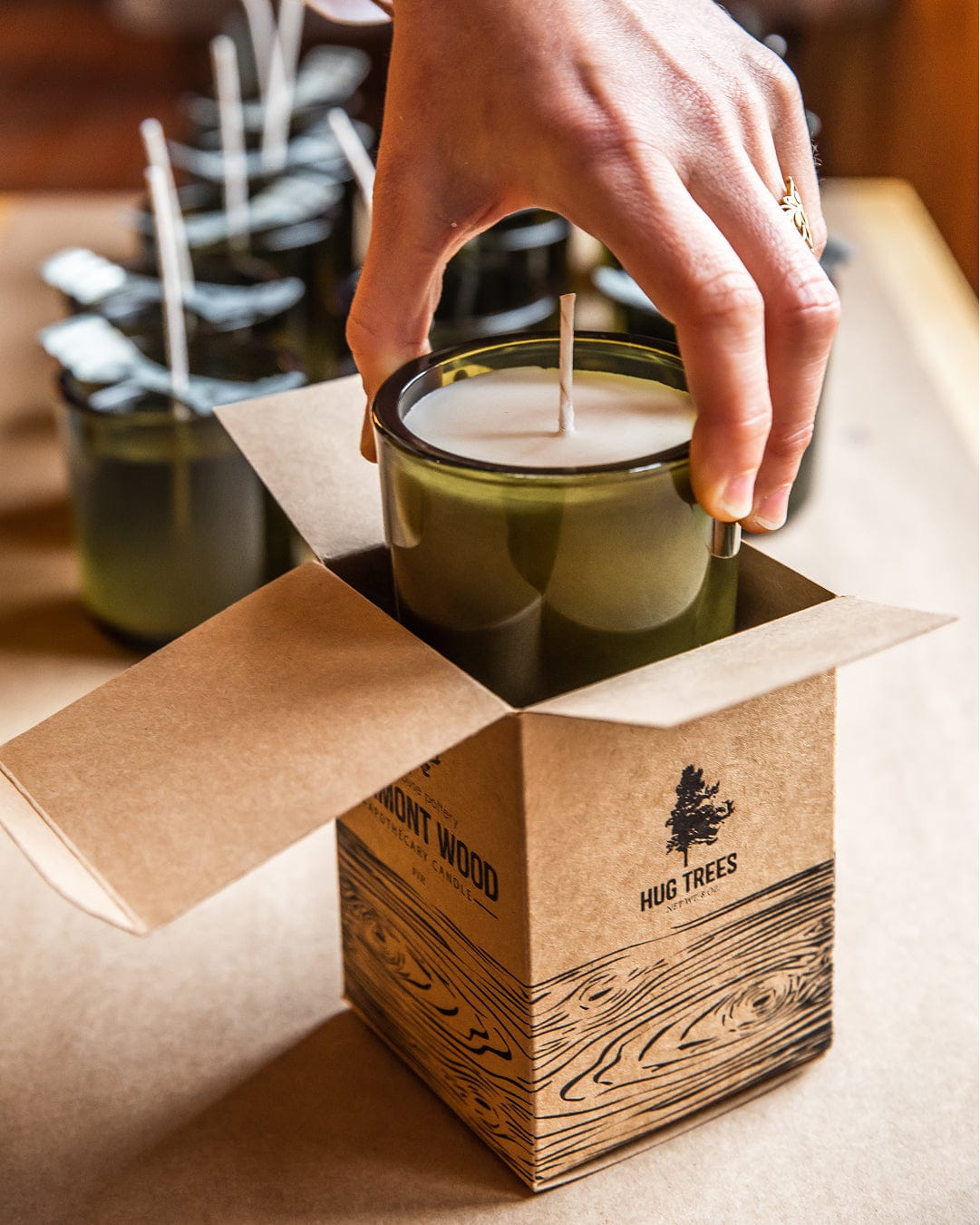 Vermont Wood Candle