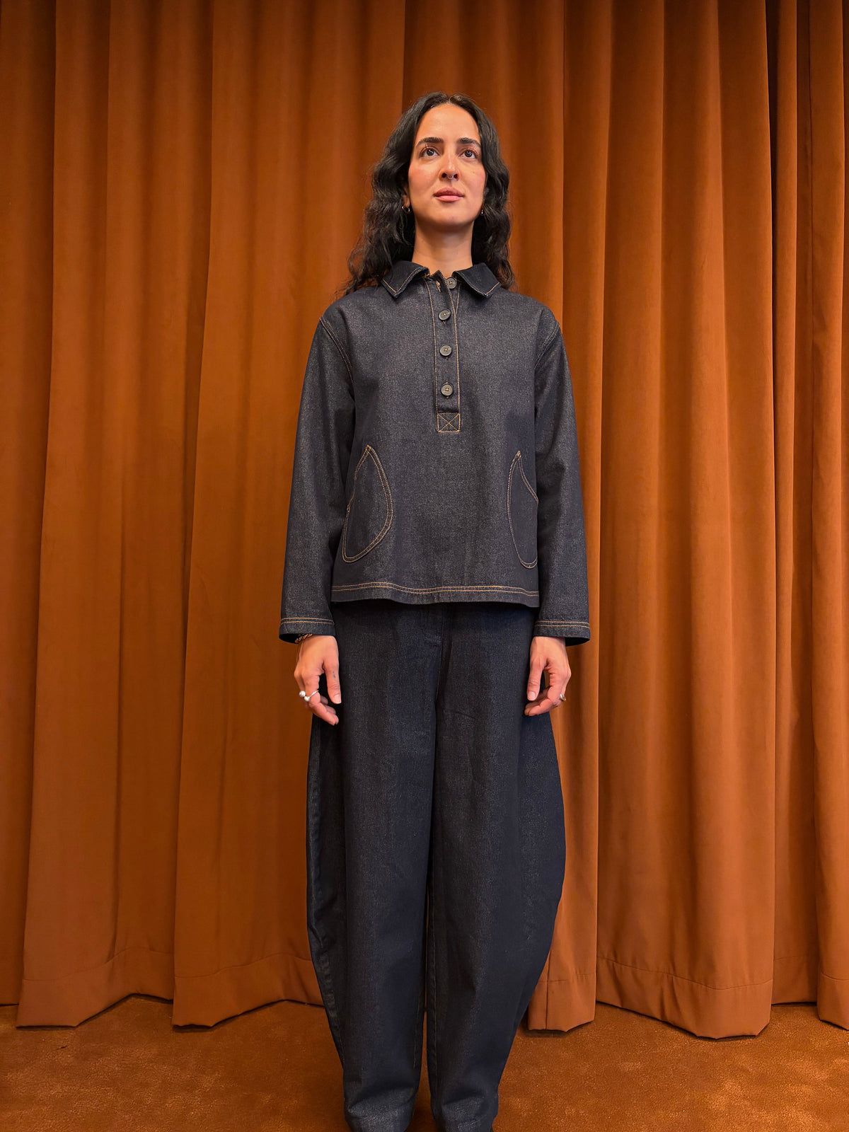 Erin Pant in Indigo Denim