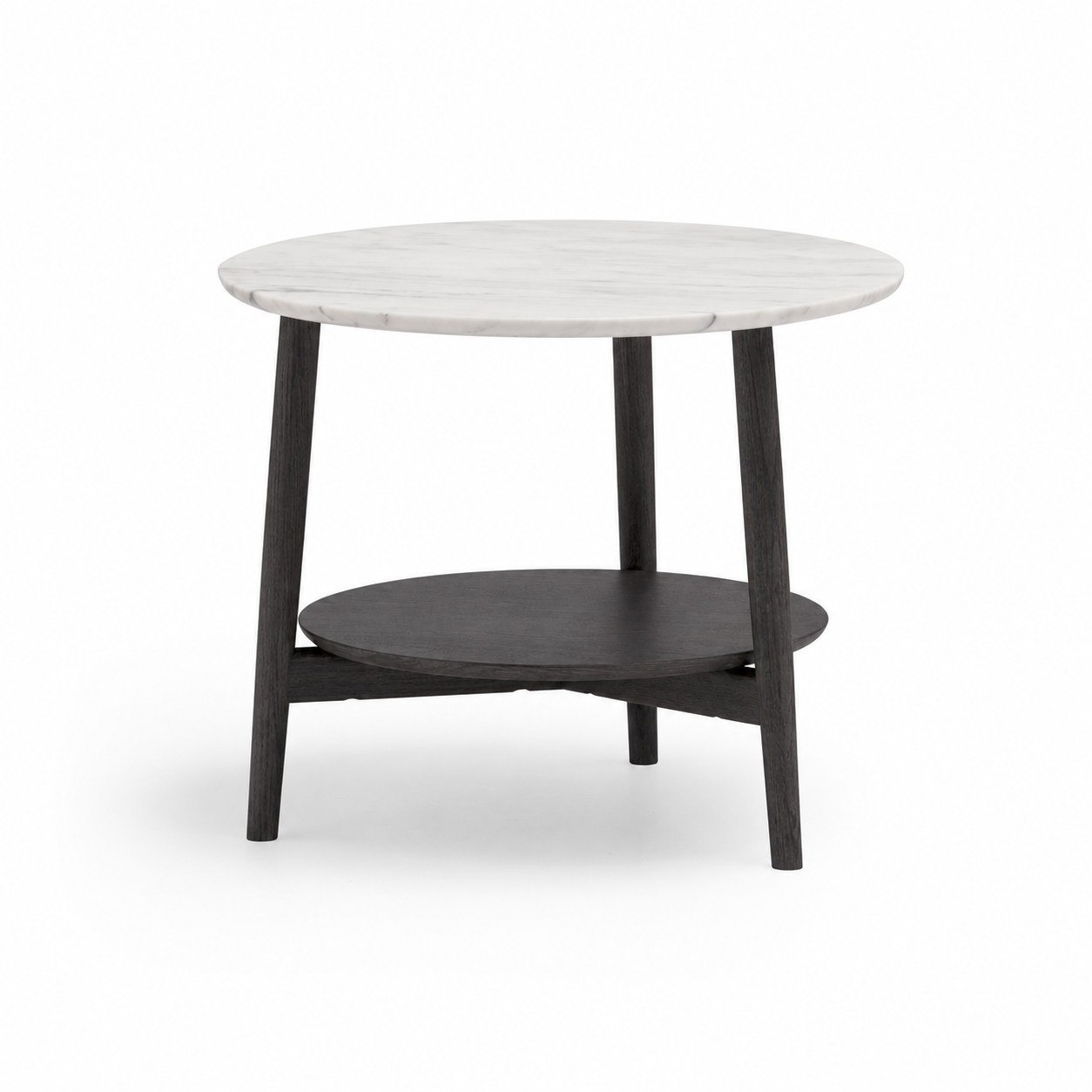 KAMUY 23" Round Side Table (Marble Top)