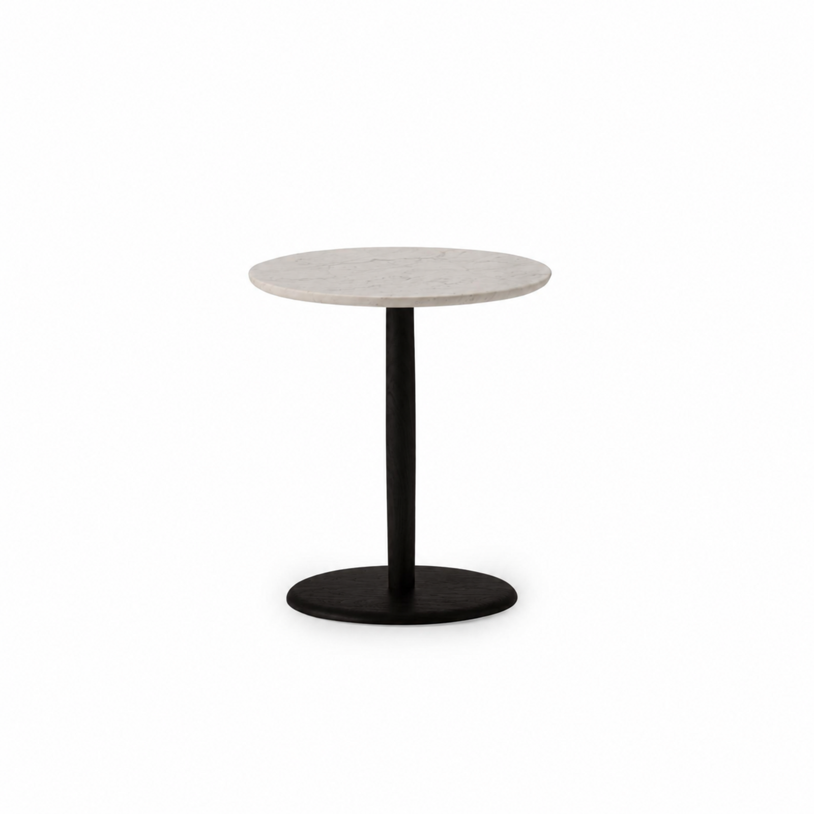 KAMUY 18" Round Side Table (Marble Top)