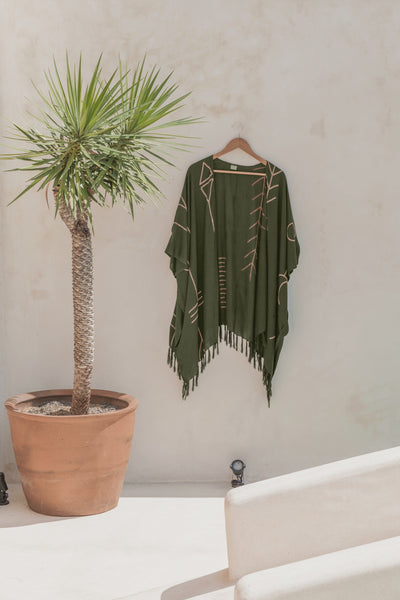 Abstract Kimono