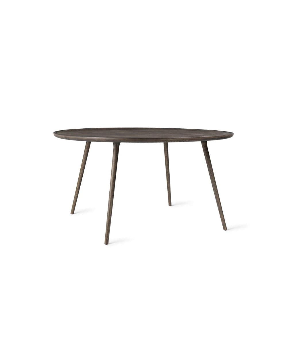 Mater Accent Dining Table 110 cm round oak dining table in Sirka Grey finish