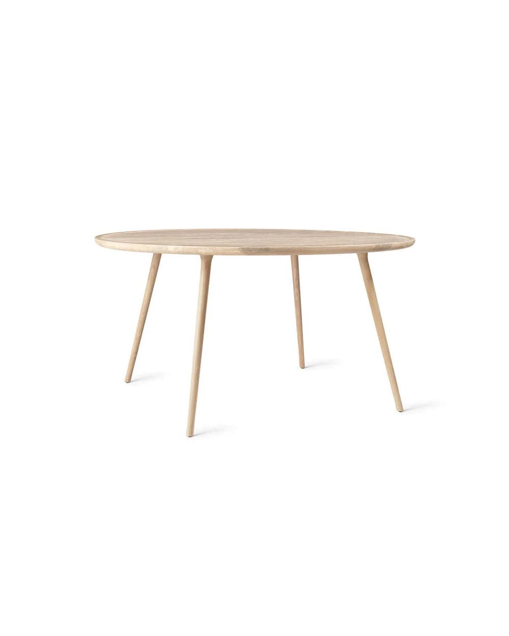 Mater Accent Dining Table 110 cm in matt lacquered oak