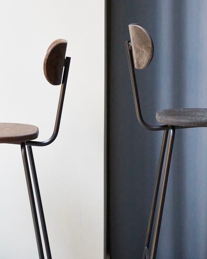 Earth Stool Backrest, 69 cm