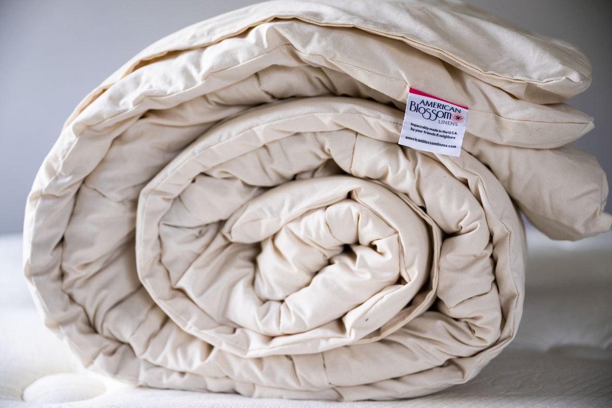 Natural Wool Bedding Duvet Insert / Comforter