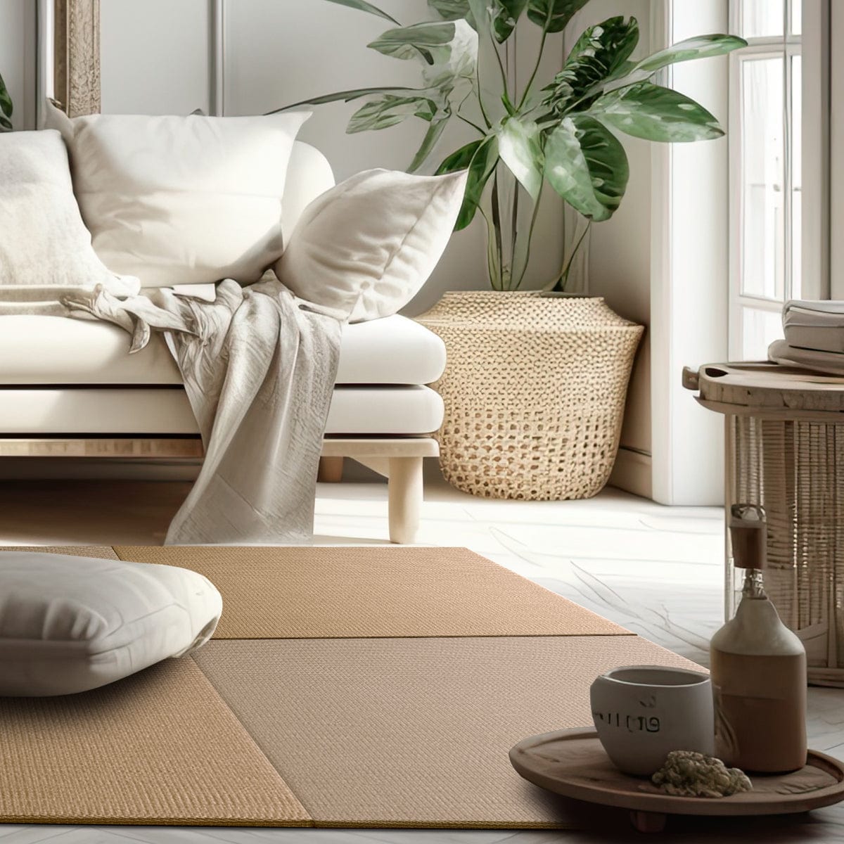 Saien BROWN Japandi Tatami Mat