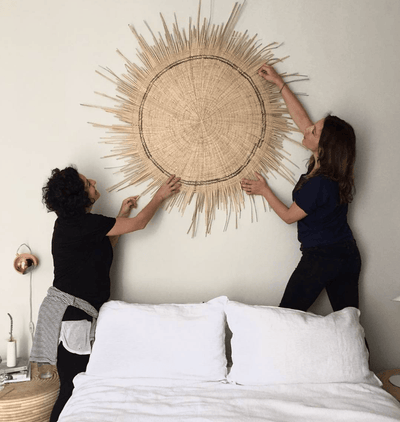M'Mawa Woven Wall Basket Art