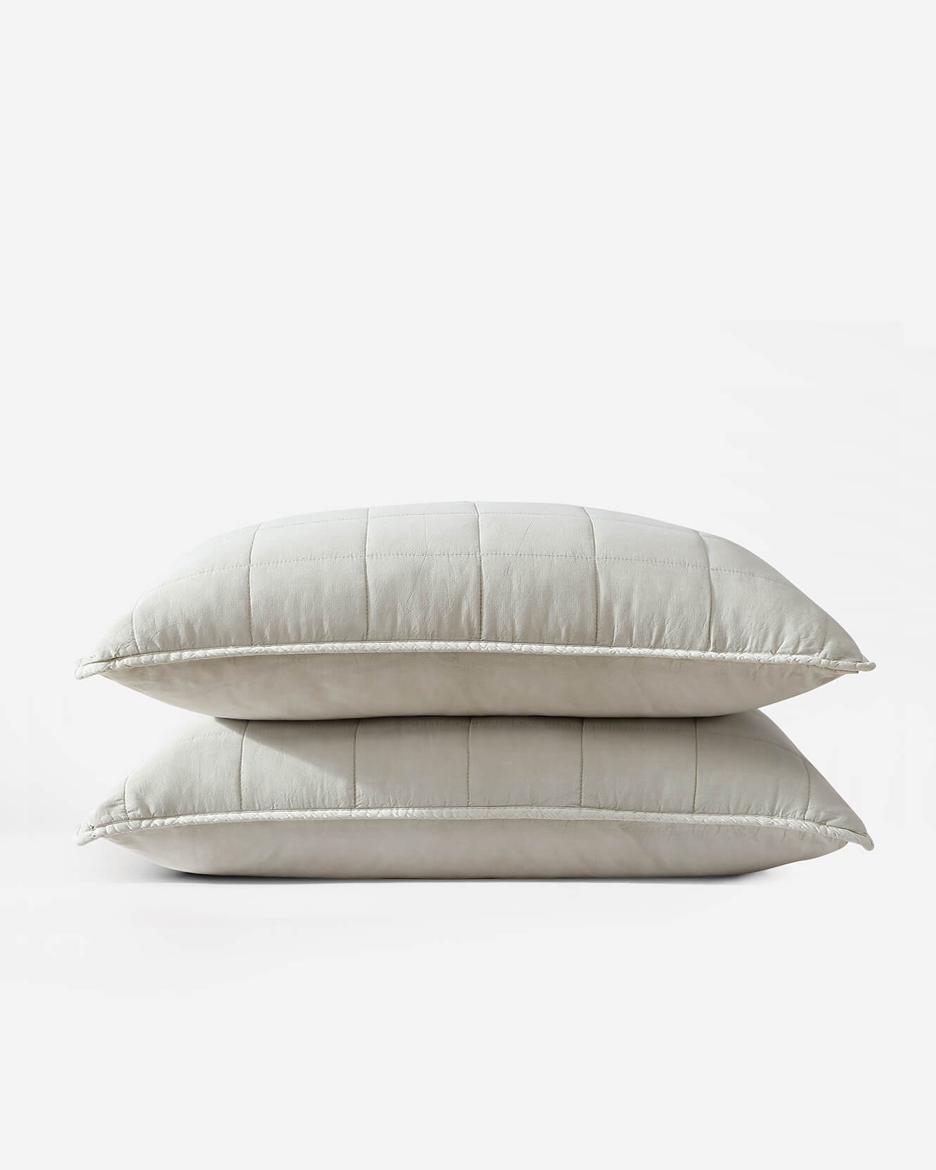 Stonewashed Lyocell Sham Set