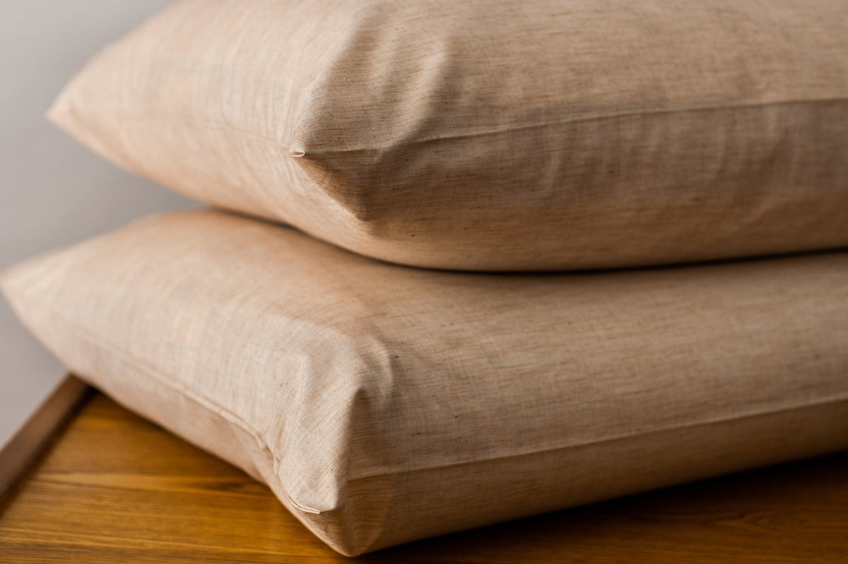 Natural Colored Cotton Bed Sheet Set