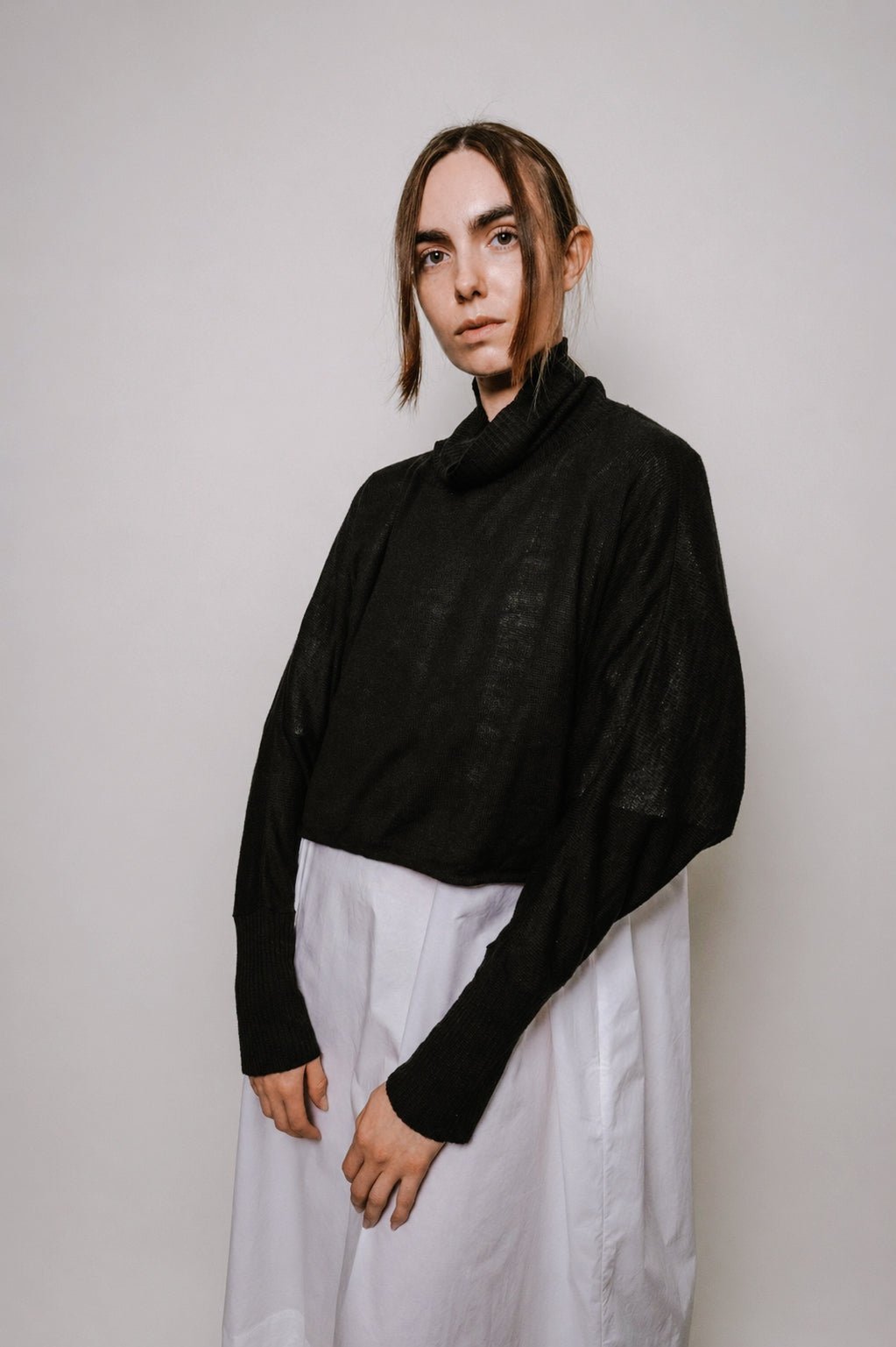 Alicia Turtleneck in Black