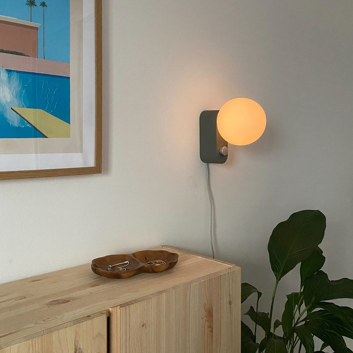 Alumina Multi-Use Lamp in Sage
