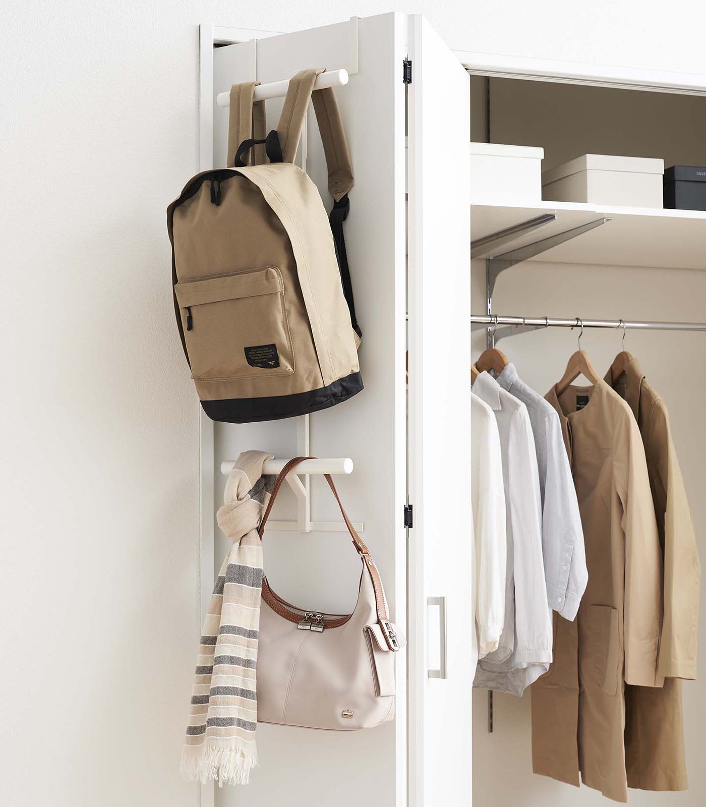 Over-the-Door Backpack Hanger - Steel
