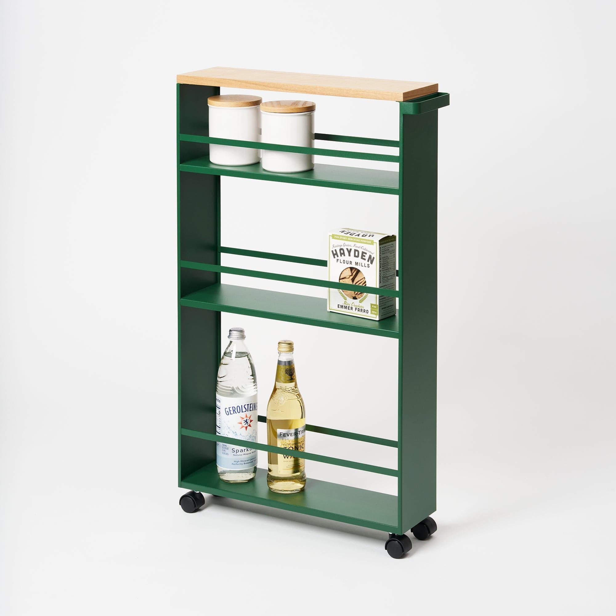 Slim Storage Cart (32" H)  - Steel