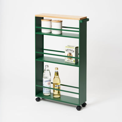 Slim Storage Cart (32" H)  - Steel