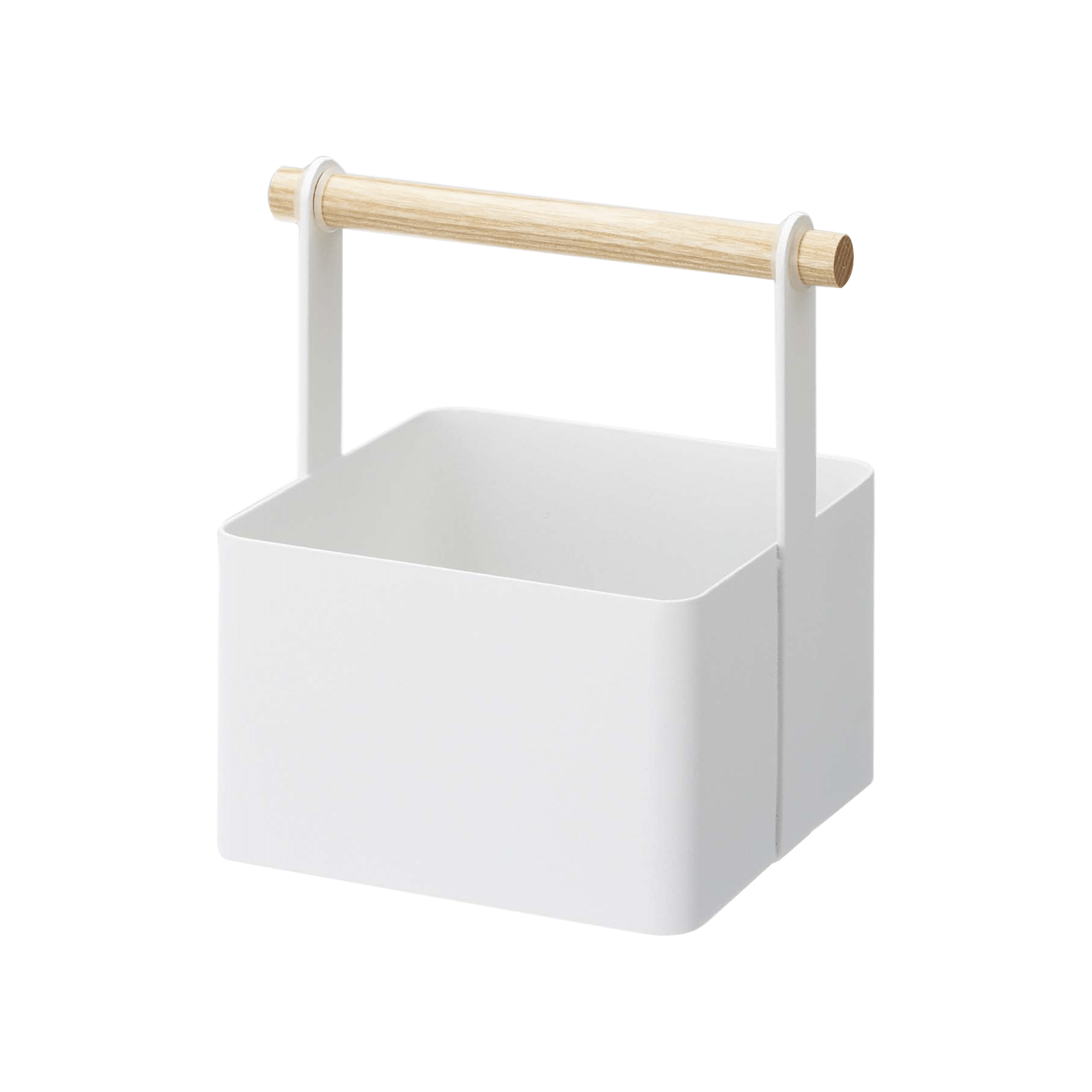Storage Caddy - Small - Steel + Wood