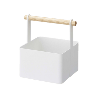Storage Caddy - Small - Steel + Wood
