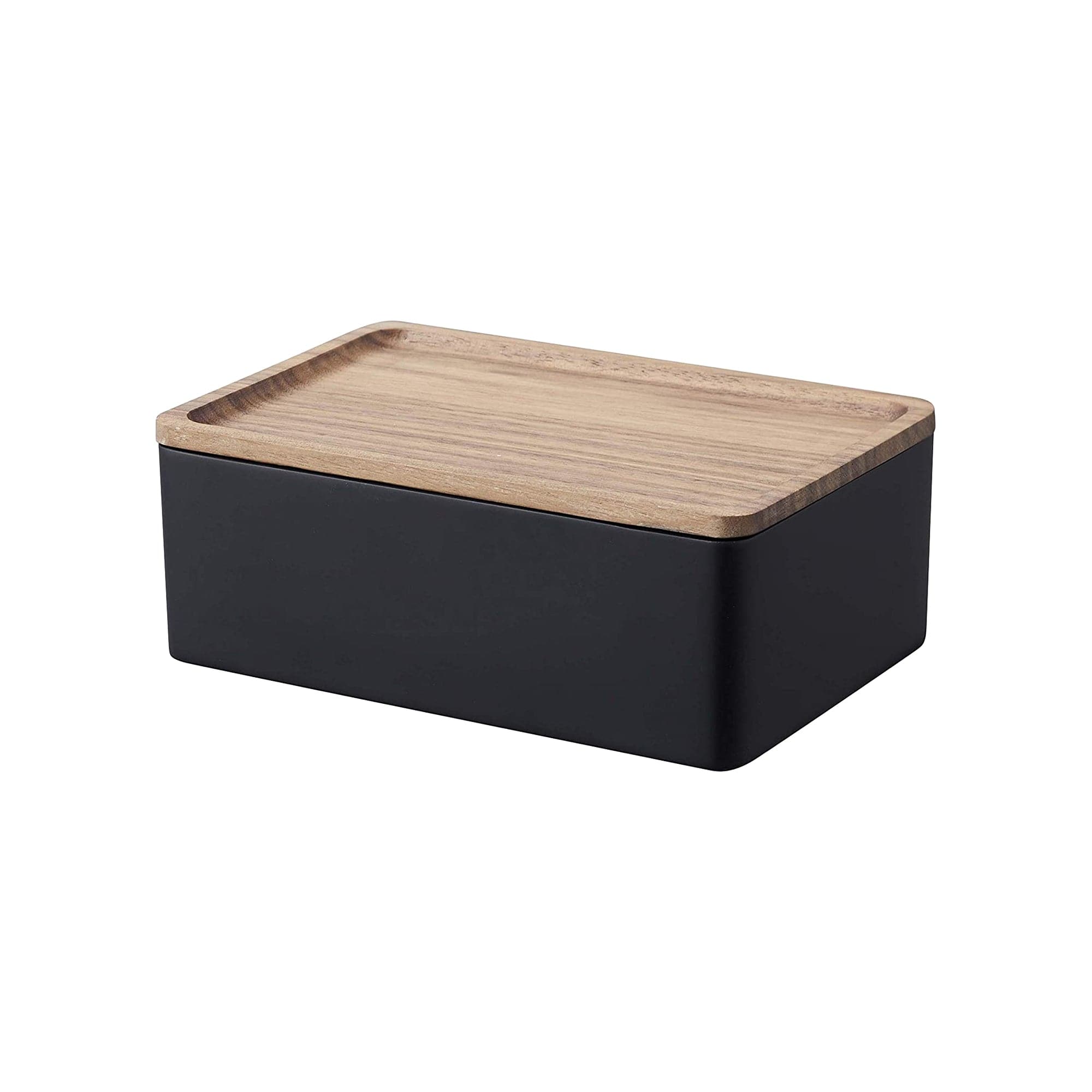 Accessory Box with Wooden Lid