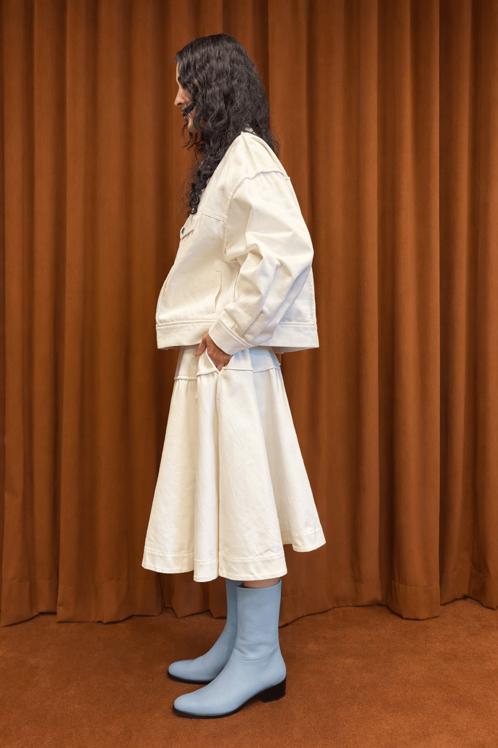 Celia Skirt in Natural