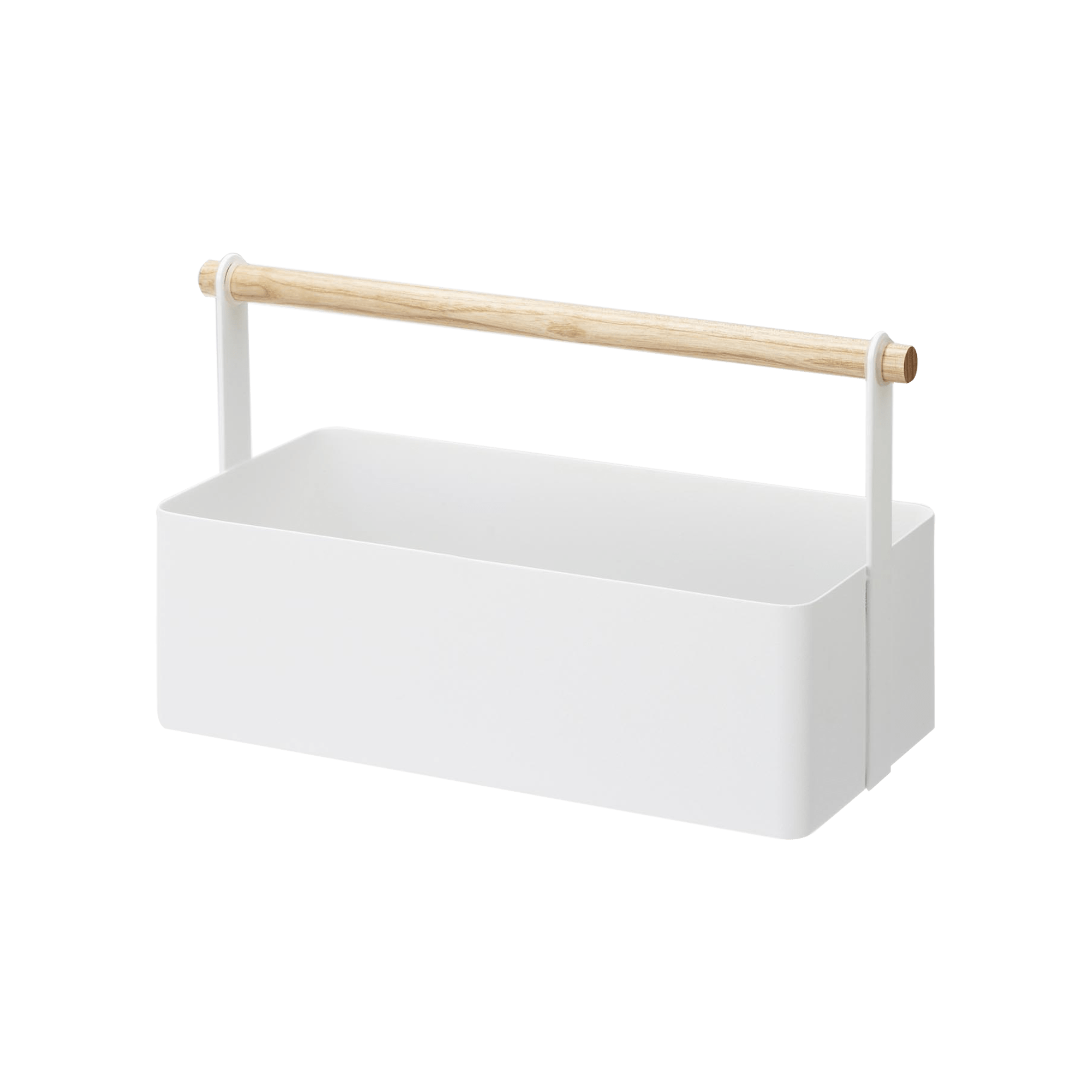 Storage Caddy - Small - Steel + Wood