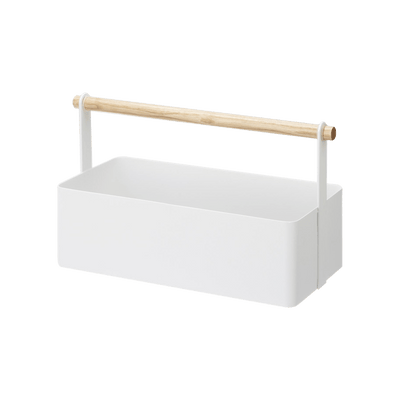 Storage Caddy - Small - Steel + Wood