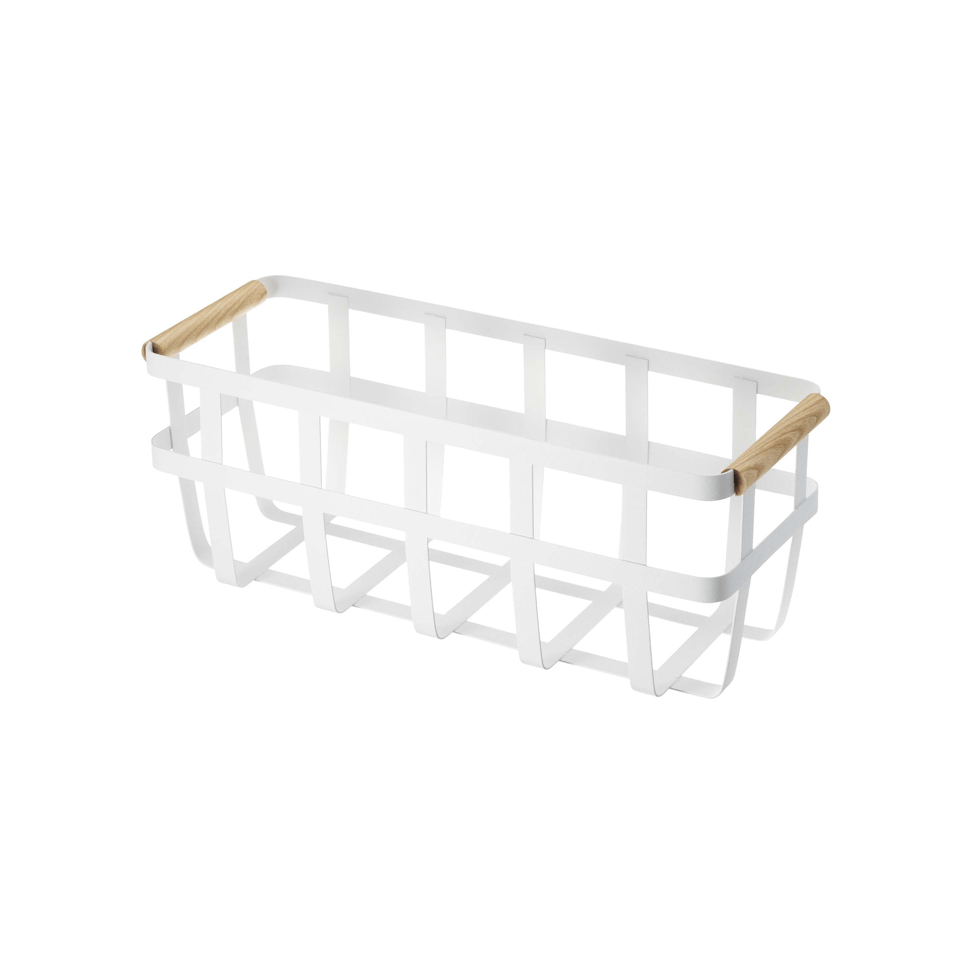 Storage Basket - Steel + Wood
