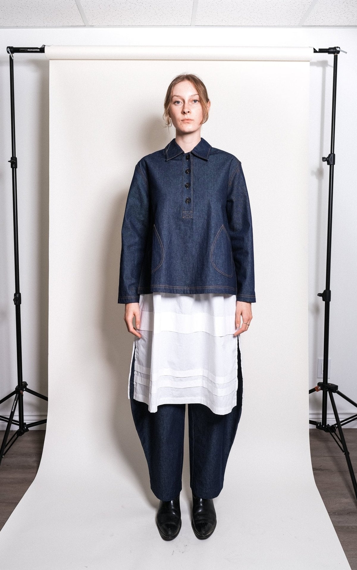Erin Pant in Indigo Denim